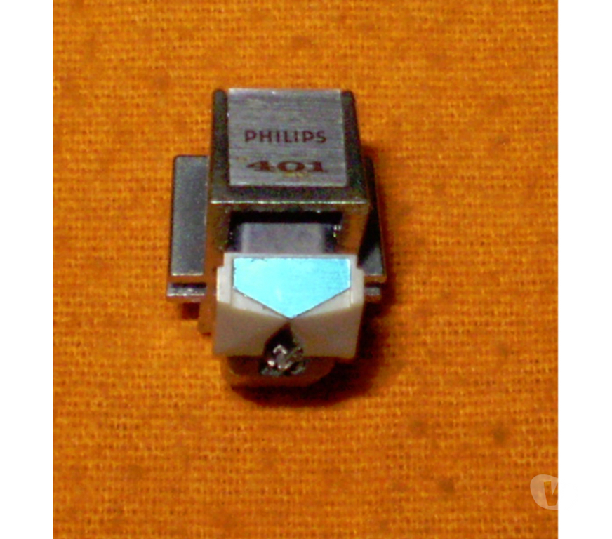 TV Usada Porto Alegre RS Porto Alegre Sul - images_alt_text Cápsula fonográfica antiga Philips toca-discos.- Cód. 140