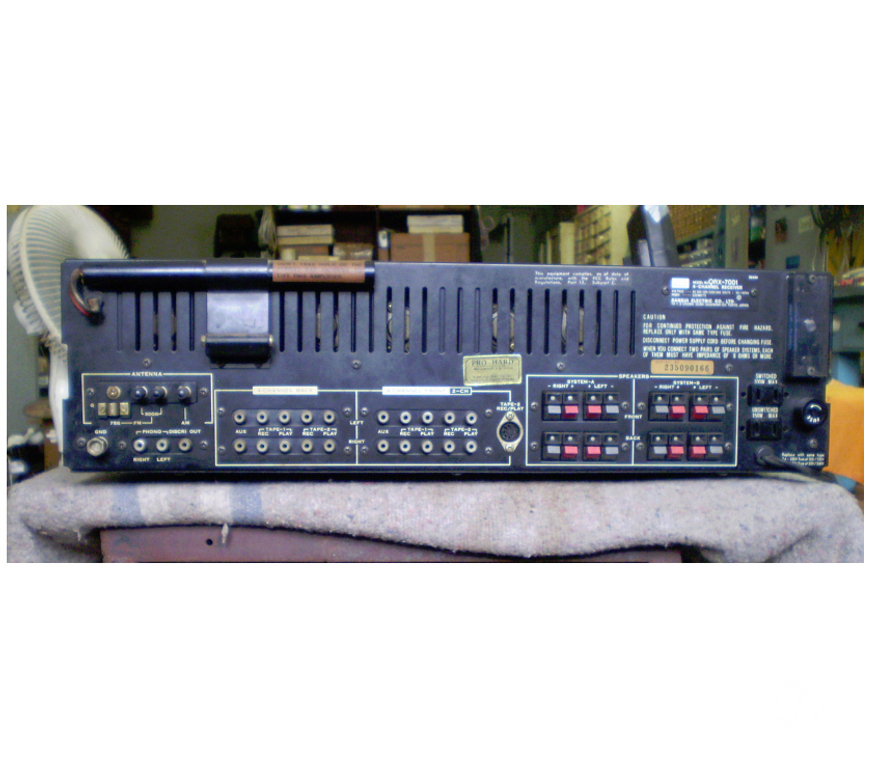 TV Usada Porto Alegre RS Porto Alegre Sul - Fotos para Receiver antigo Sansui QRX-7001.- Cód. 150 -