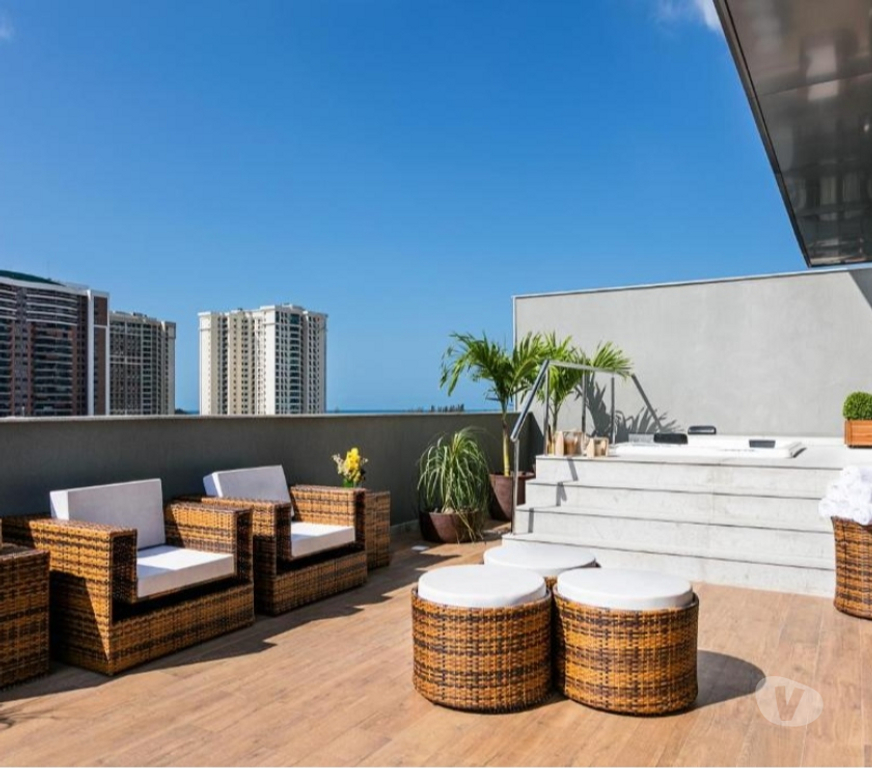 Apartamentos a venda Rio de Janeiro RJ Recreio - Fotos para Vogue Square - Apartamento de 1 quarto com 27m2