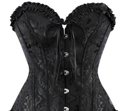 Roupas e Acessórios - Fotos para Espartilho Preto