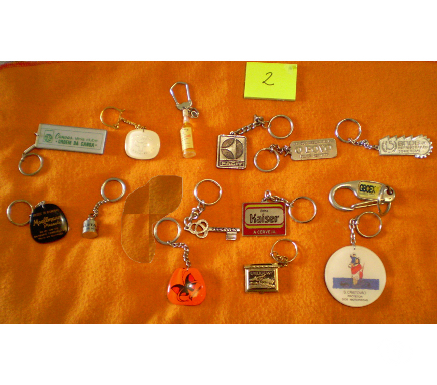 Colecionadores Porto Alegre RS Porto Alegre Sul - Fotos para Coleção de chaveiros antigos lote 1.- Cód. 155.1 -