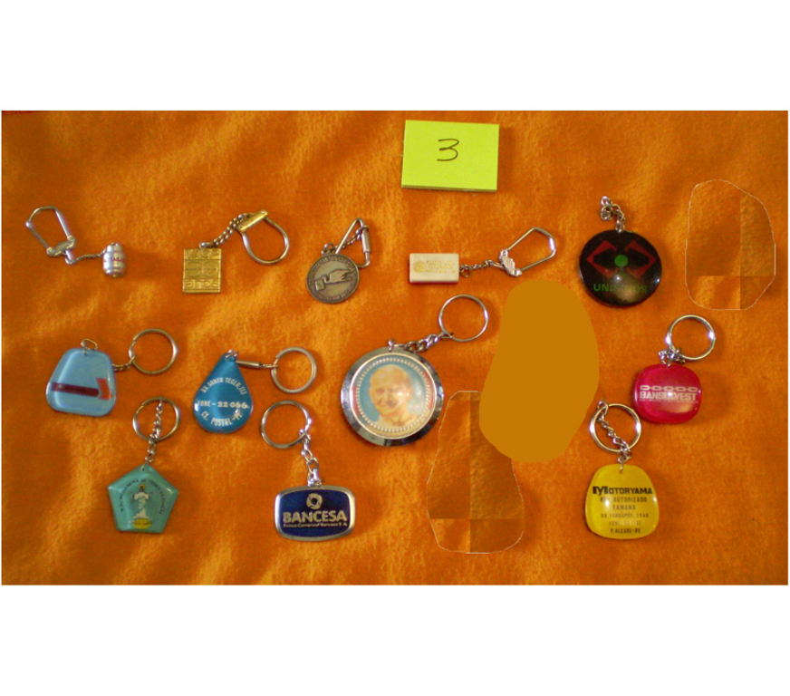 Colecionadores Porto Alegre RS Porto Alegre Sul - Fotos para Coleção de chaveiros antigos lote 1.- Cód. 155.1 -