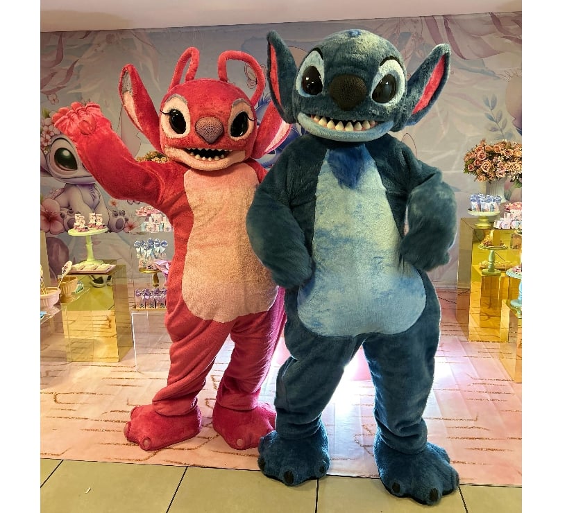 Serviços para eventos Belo Horizonte MG Centro-Sul - Fotos para PERSONAGENS VIVOS LILO, STITCH E ANGEL BH MG E REGIÃO