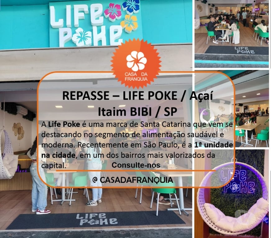 Comprar Loja Sao Paulo SP Itaim Bibi - Fotos para 📢 Repasse de Franquia – Life Poke Itaim Bibi SP