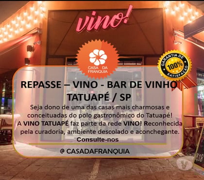 Venda imóveis comerciais Tatuapé Sao Paulo SP - Fotos para 🍷 REPASSE | VINO TATUAPÉ – GASTRONÔMICO