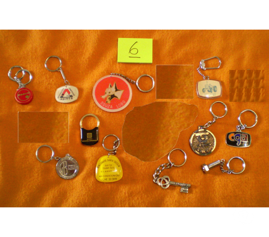 Colecionadores Porto Alegre RS Porto Alegre Sul - Fotos para Coleção de chaveiros antigos lote 2.- Cód. 155.2 -