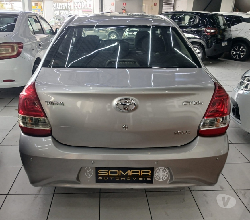 Seminovos Sao Paulo SP Outros Bairros Sao Paulo SP - Fotos para Etios Sedan XS 1.5 Flex Aut prata completo airbag abs 2018