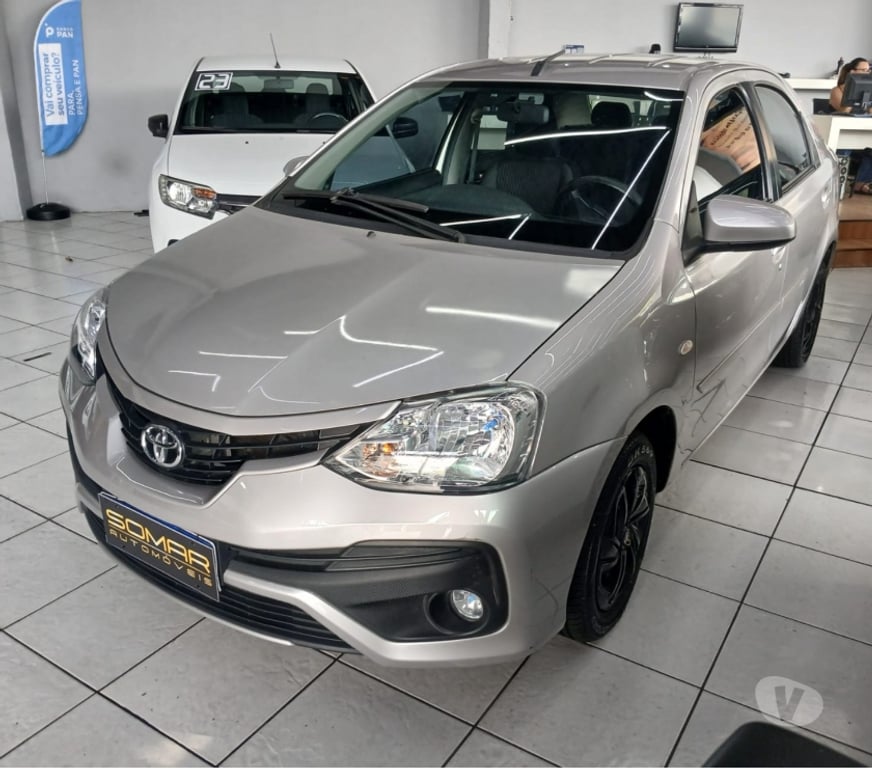 Seminovos Sao Paulo SP Outros Bairros Sao Paulo SP - Fotos para Etios Sedan XS 1.5 Flex Aut prata completo airbag abs 2018
