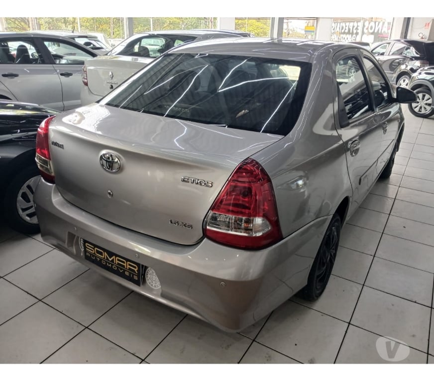 Seminovos Sao Paulo SP Outros Bairros Sao Paulo SP - Fotos para Etios Sedan XS 1.5 Flex Aut prata completo airbag abs 2018