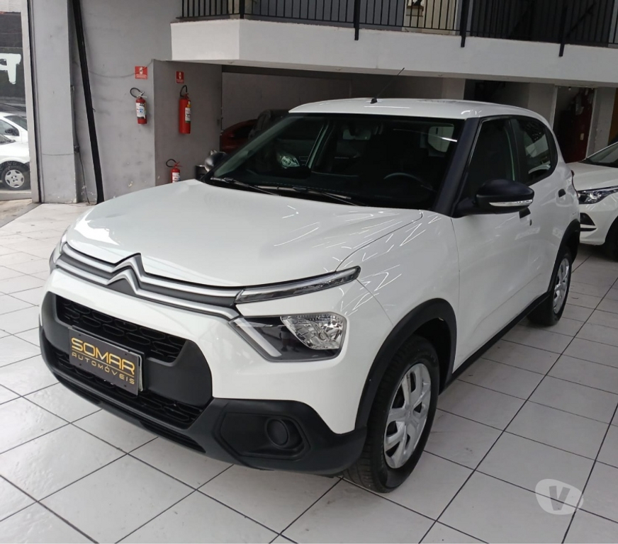 Seminovos Sao Paulo SP Outros Bairros Sao Paulo SP - Fotos para Citroën c3 like pk 1.0 flex airbag abs completo branco 2024