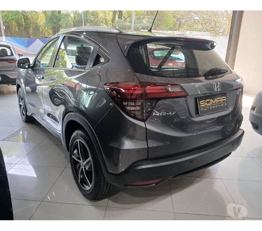 Seminovos Sao Paulo SP Outros Bairros Sao Paulo SP - Fotos para HR-V 1.8 16v flex exl cinza 4p aut. banco couro cinza 2020