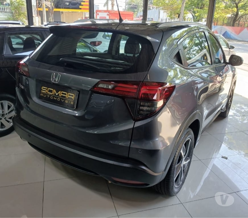 Seminovos Sao Paulo SP Outros Bairros Sao Paulo SP - Fotos para HR-V 1.8 16v flex exl cinza 4p aut. banco couro cinza 2020