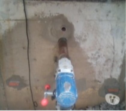 Reparo - Conserto - Reforma - Fotos para Furos em concreto lajes piscinas dutos der ar condicionados