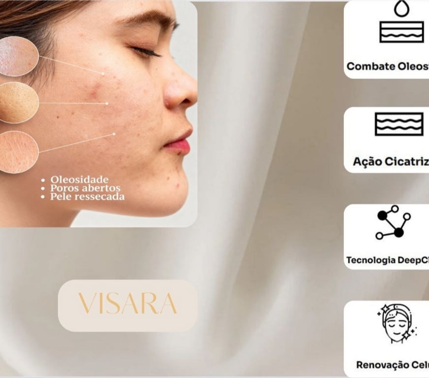 Cosméticos Sao Paulo SP Itaim Bibi - Fotos para Gel Creme Antiacne Visara