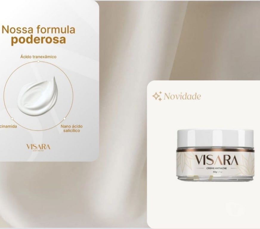 Cosméticos Sao Paulo SP Itaim Bibi - Fotos para Gel Creme Antiacne Visara