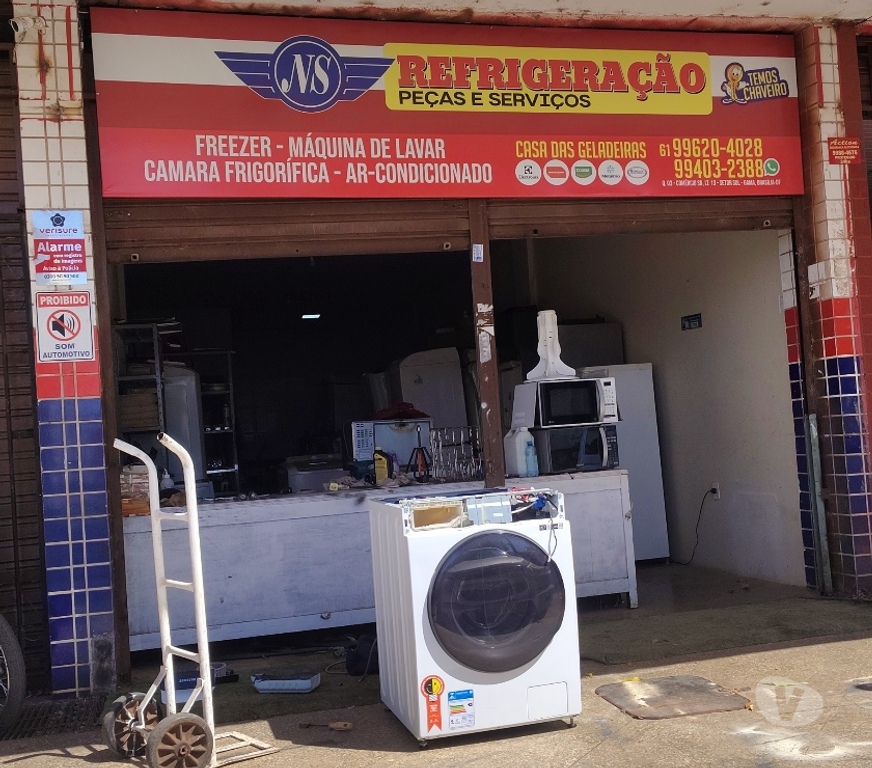 Reparo - Conserto - Reforma Brasilia DF Setor Sudoeste - Fotos para NS Manutenção em lava e secar