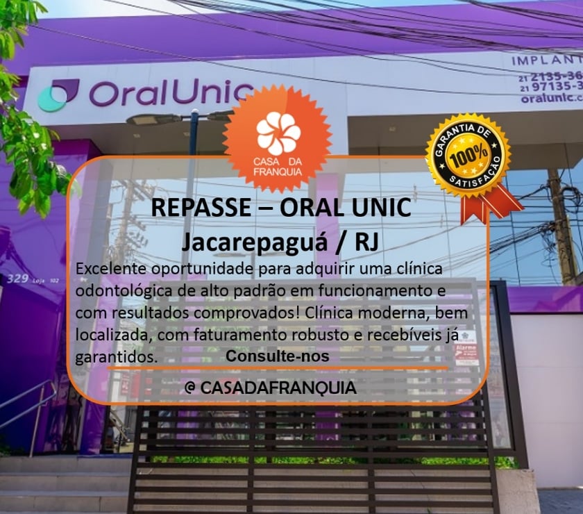 Venda Loja Jacarepaguá Rio de Janeiro RJ - Fotos para REPASSE DE FRANQUIA | CLÍNICA ORAL UNIC – JACAREPAGUÁ RJ