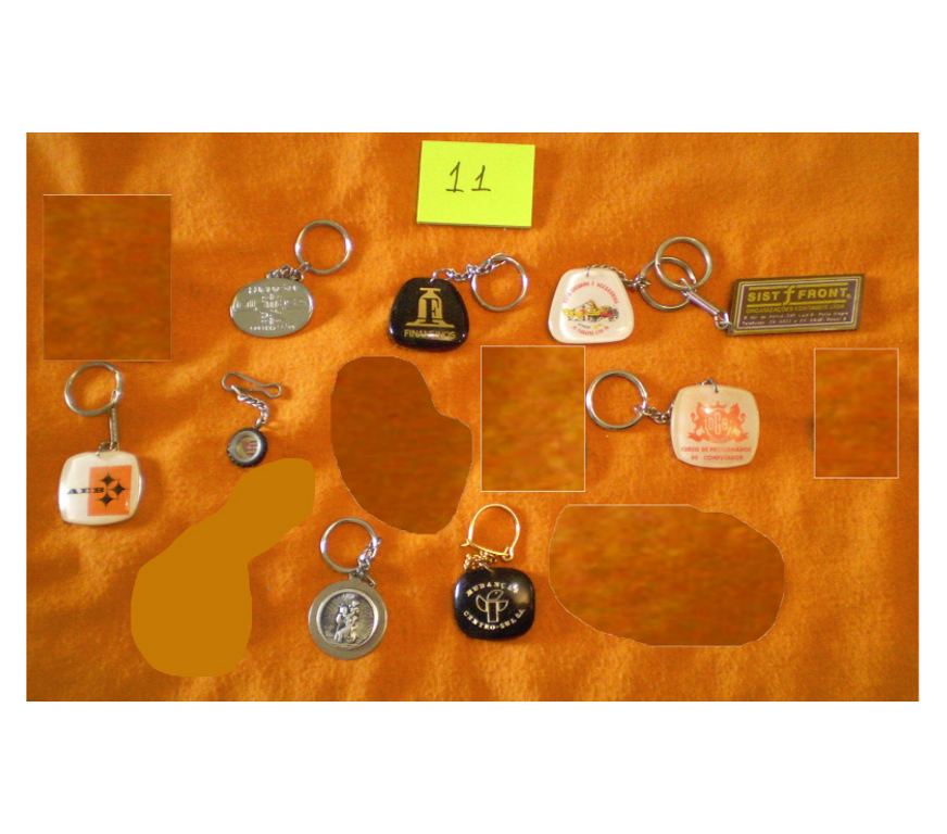 Colecionadores Porto Alegre RS Porto Alegre Sul - images_alt_text Coleção de chaveiros antigos lote 3.- Cód. 115.3 -