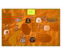 Coleção de chaveiros antigos lote 3.- Cód. 115.3 -