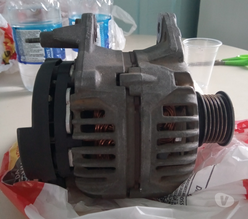  Acessórios Automóveis Curitiba PR Boqueirão - Fotos para Alternador usado 12 V 90 A com Ar e rolamentos novos