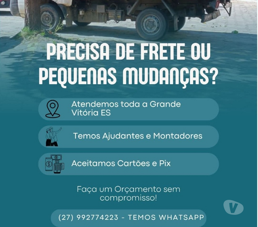Mudanças - Frete Vila Velha ES - Fotos para Fretes e Pequenas Mudanças