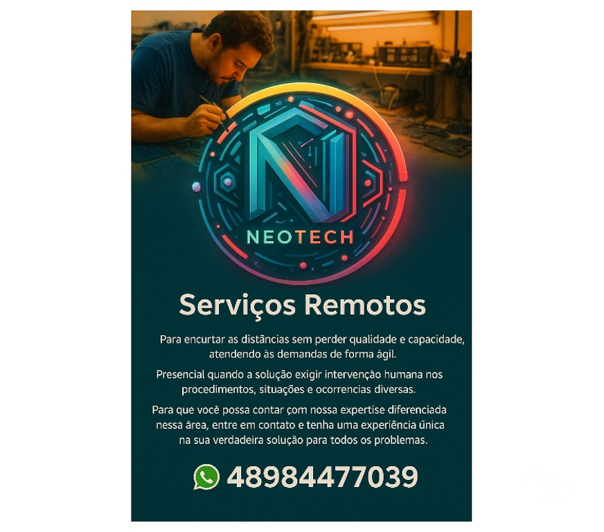 Serviços de Informática Porto Alegre RS Porto Alegre Centro - Fotos para NEOTECH Assistência e Suporte em Informática