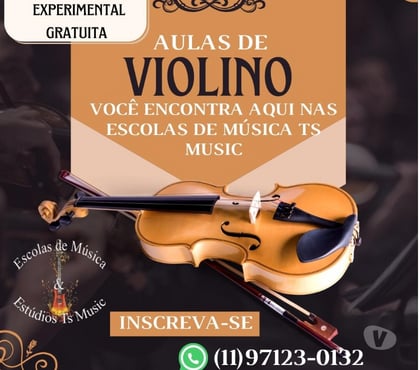 Aulas Música - Teatro-Dança Itaquera Sao Paulo SP - Fotos para Curso de violino no jardim iguatemi