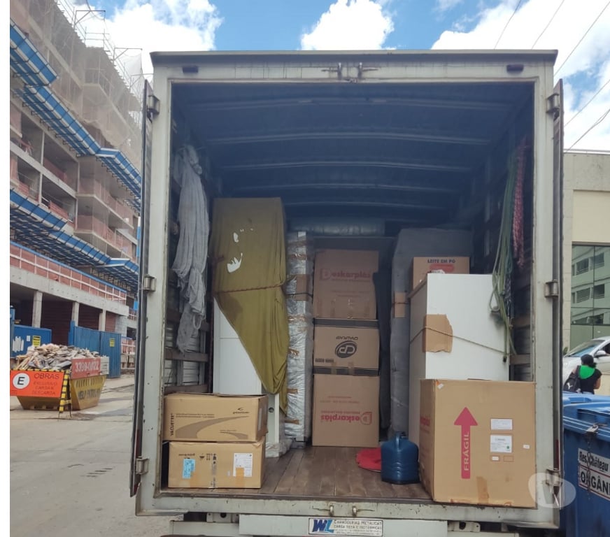 Mudanças - Frete Guara DF - Fotos para Caminhão de mudança com ajudante e montador