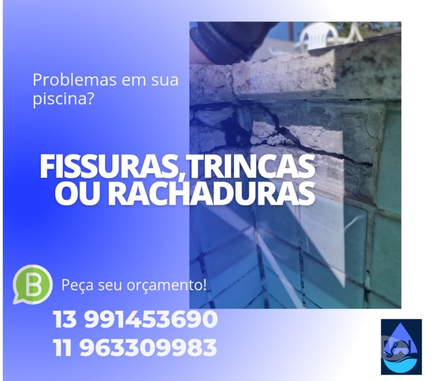 Outros serviços Praia Grande SP - Fotos para Caça vazamento ,reparos e reformas em piscina