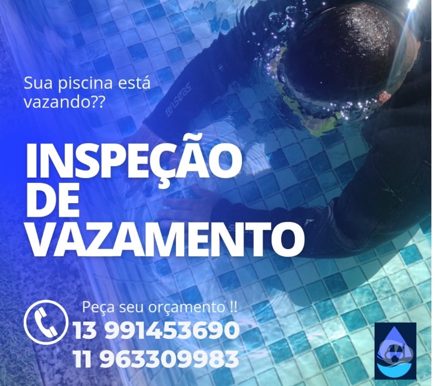 Outros serviços Praia Grande SP - Fotos para Caça vazamento ,reparos e reformas em piscina