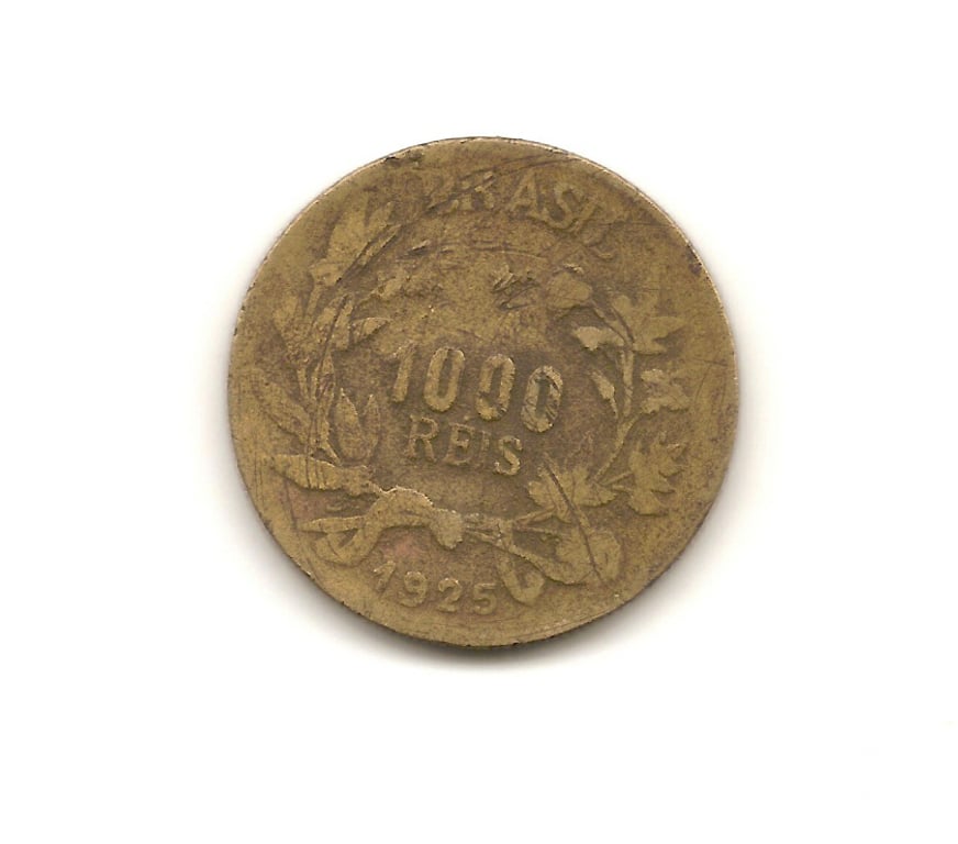 Colecionadores Porto Alegre RS Porto Alegre Sul - Fotos para Três moedas antigas do Brasil. Cód. 205 -