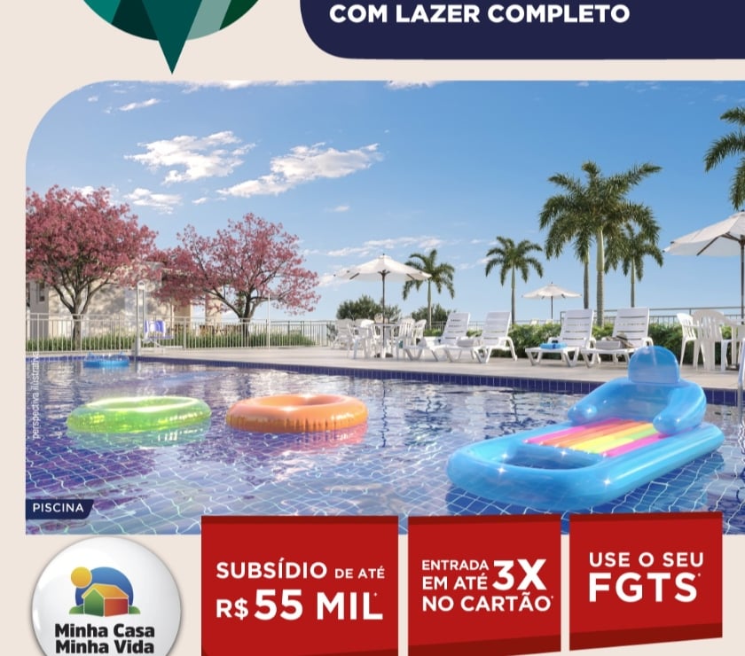 Lançamentos Imóveis - Fotos para Apartamento de 2 quartos - Viva Vida Rio Tapajós