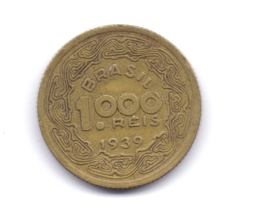 Colecionadores Porto Alegre RS Porto Alegre Sul - Fotos para Duas moedas antigas do Brasil.- Cód. 228 -