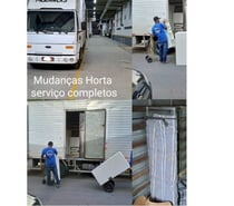 mudança caminhão baú de 6 m indo para São Paulo.