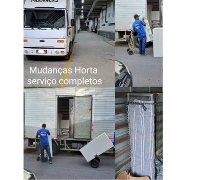 Mudanças - Frete Camburi Vitoria ES - Fotos para mudança caminhão baú de 6 m indo para São Paulo.