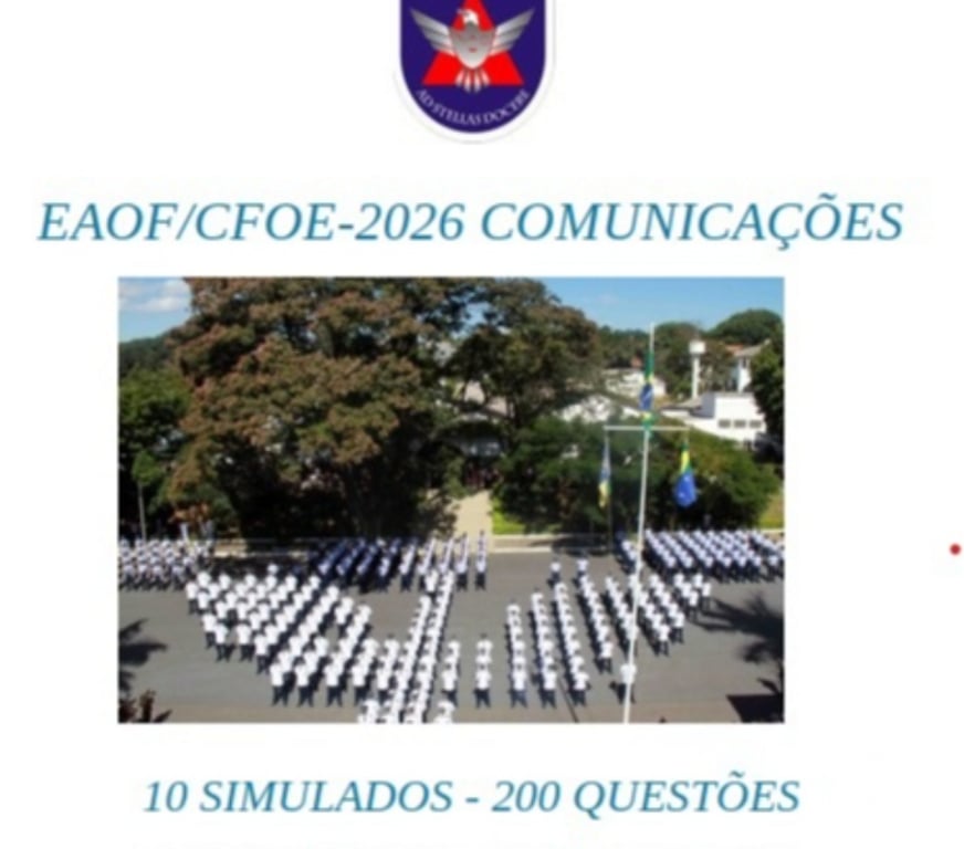 Outros cursos Jaboatao dos Guararapes PE - Fotos para Apostila de Simulados EAOF CFOE COMUNICAÇÕES