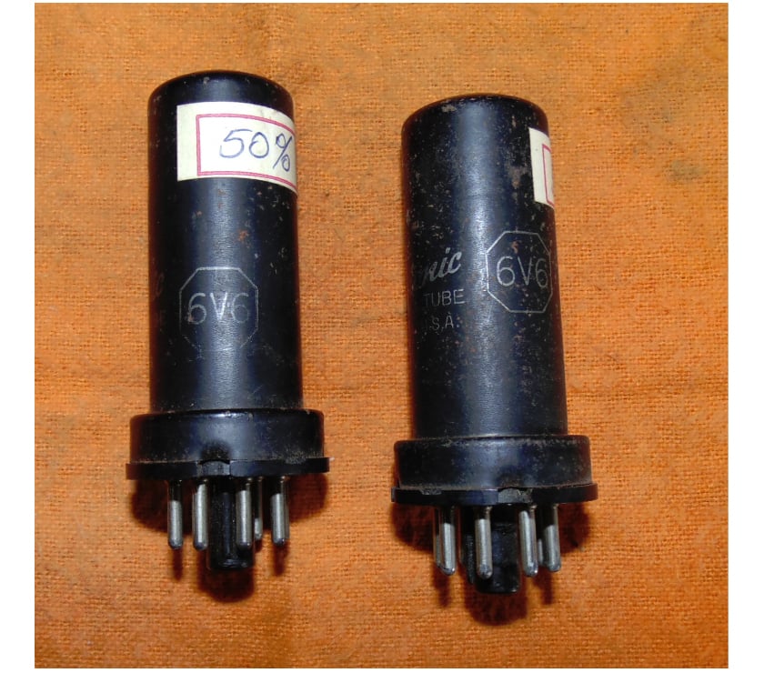 Colecionadores Porto Alegre Sul Porto Alegre RS - Fotos para Coleção-Válvula eletrônica antiga tipo 6V6. -Cód. 251-