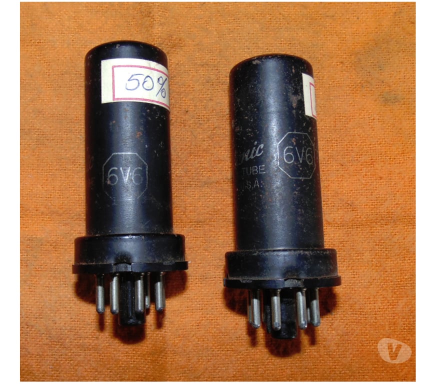 Colecionadores Porto Alegre RS Porto Alegre Sul - Fotos para Coleção-Válvula eletrônica antiga tipo 6V6. -Cód. 251-