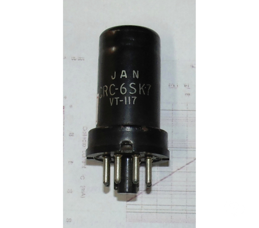 Colecionadores Porto Alegre RS Porto Alegre Sul - Fotos para Coleção-Válvula eletrônica antiga tipo 6SK7.-Cód.253-