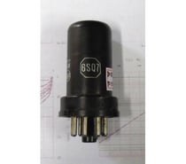 Coleção-Válvula eletrônica antiga tipo 6SQ7.-Cód.254-