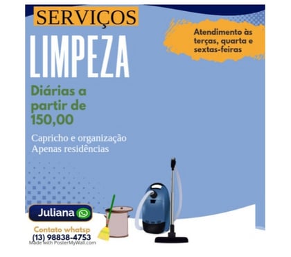 Empregada doméstica - Diarista - Fotos para Ofereço meu serviço: Diarista para residências.