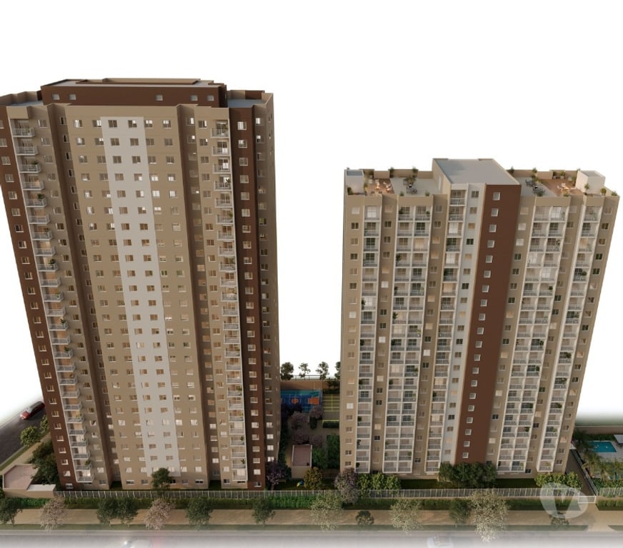 Empreendimentos imóveis Sao Paulo SP Vila Leopoldina - Fotos para Lancamento 1 Dormitorio com Varanda - Vila Leopoldina - CPTM