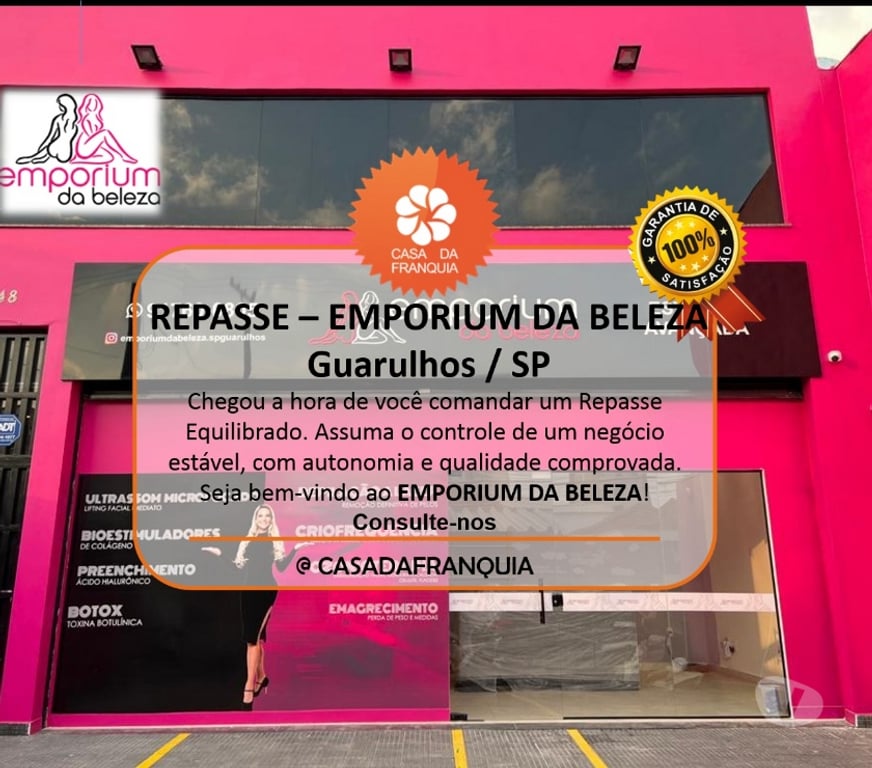 Comprar Loja Sao Paulo SP Outros Bairros Sao Paulo SP - Fotos para 📣 O Melhor Repasse – EMPORIUM DA BELEZA - GUARULHOS