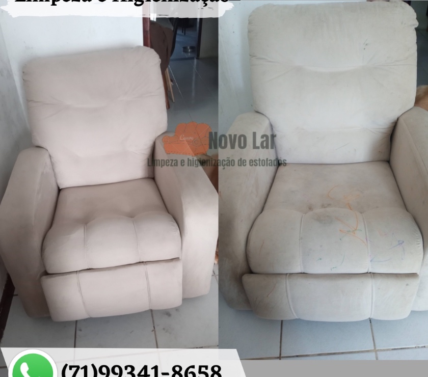 Outros serviços Candeias BA - Fotos para Lavagem a Seco de Sofás, Poltronas e Cadeiras em Candeias