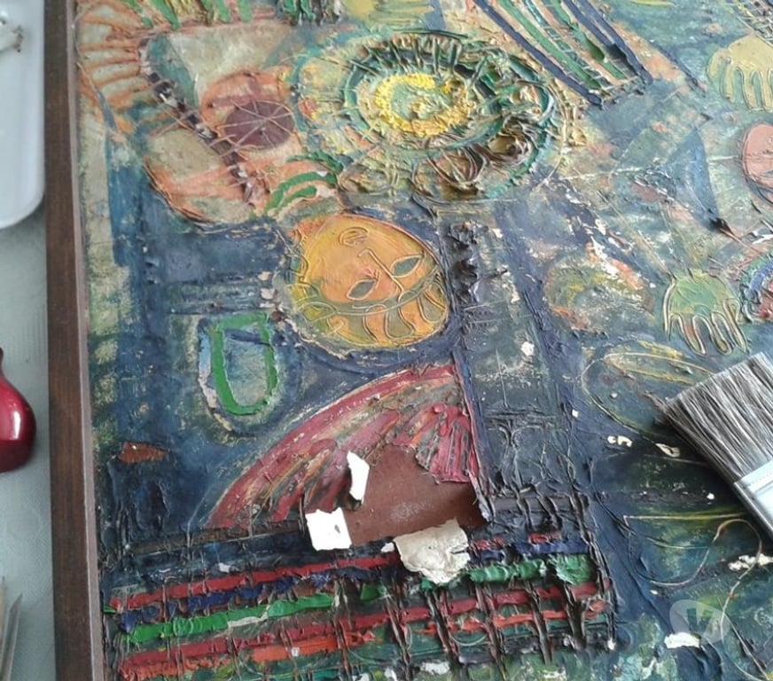 Outros serviços Sao Paulo SP Mooca - Fotos para Restauração de obras de Arte - telas - quadros -imagens.