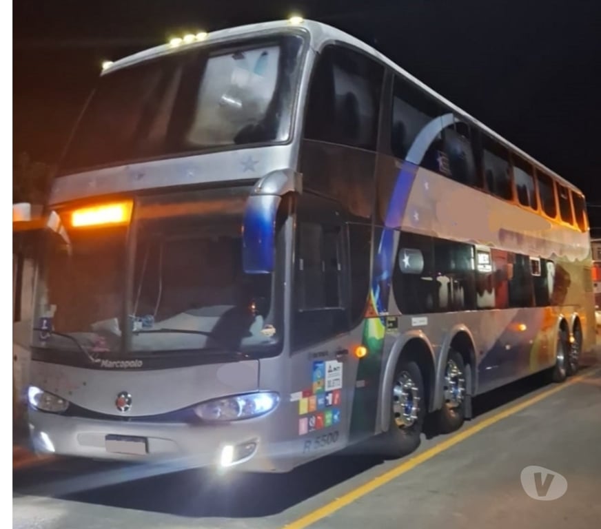  Ônibus Usados Curitiba PR Cidade Industrial de Curitiba - Fotos para Onibus DD 4-eixos G-6 Scania K-124 ano 2010 cód.9972