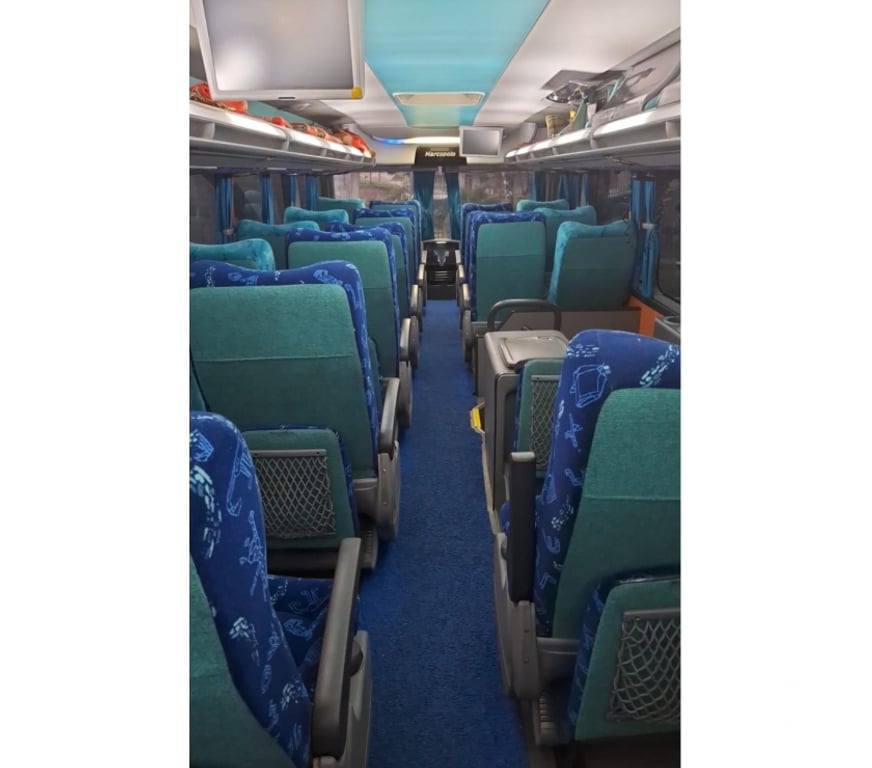  Ônibus Usados Curitiba PR Cidade Industrial de Curitiba - Fotos para Onibus DD 4-eixos G-6 Scania K-124 ano 2010 cód.9972