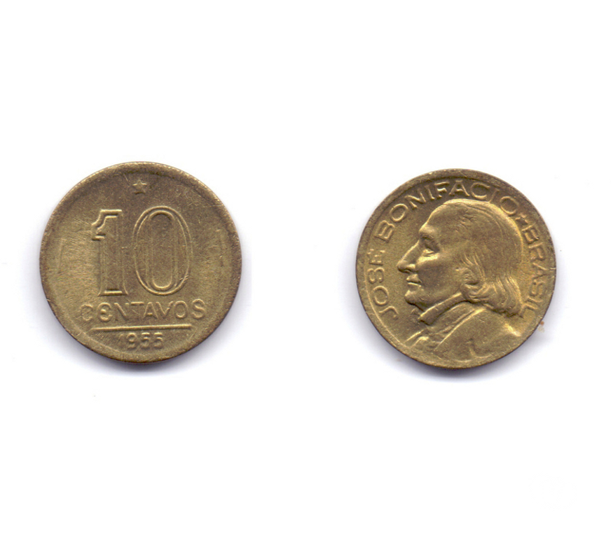 Colecionadores Porto Alegre RS Porto Alegre Sul - Fotos para Moedas antigas Brasileiras de 1955 lote nº 1.Cód.271-