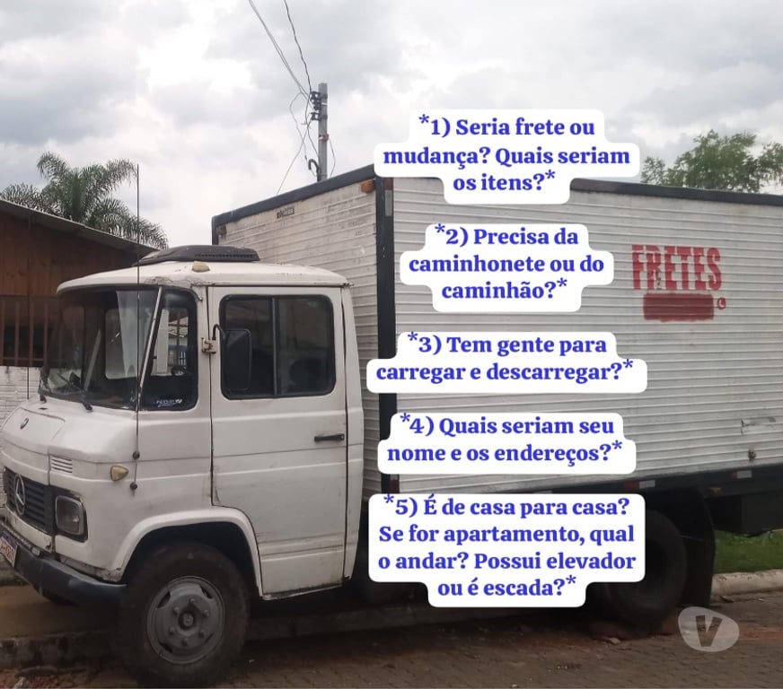 Mudanças - Frete Novo Hamburgo RS - Fotos para Frente e mudanças