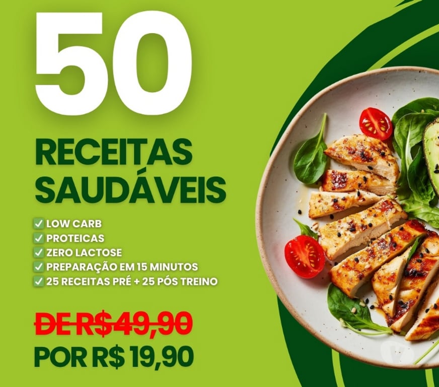 Receitas culinárias Governador Celso Ramos SC - Fotos para 50 Receitas Saudáveis | Pré & Pós Treino